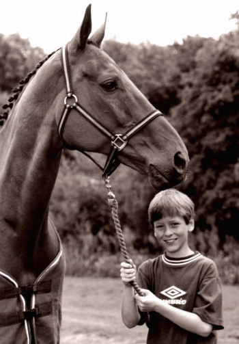 Ciaran Brown with Quixall Crossett