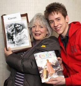 Alison Steadman with Ciaran Brown