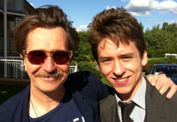 Gary Oldman with Ciaran Brown