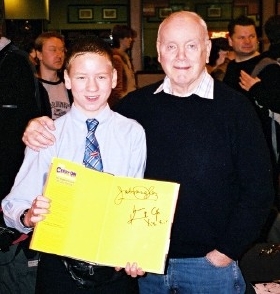 Ciaran Brown with Kenneth Cope