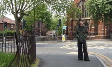 Junction of Derby Road and Park Street (formerly Willoughby Street), Nottingham in 2008