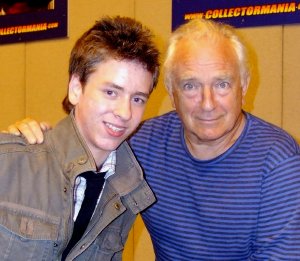 Ciaran Brown with Paul Freeman in 2008