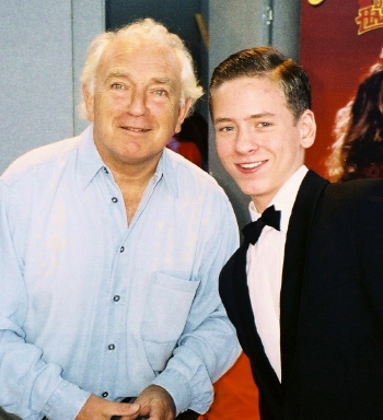 Ciaran Brown with Paul Freeman