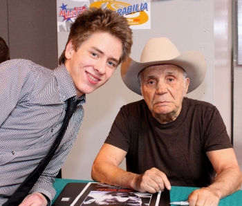 Jake LaMotta with Ciaran Brown