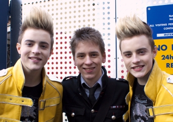 Ciaran Brown wth Jedward