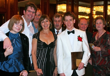 Jenny Agutter and Ciaran Brown at the Radisson Hotel, Heathrow in October 2007