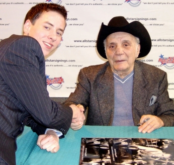 Jake LaMotta with Ciaran Brown