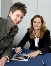 Lea Thompson with Ciaran Brown