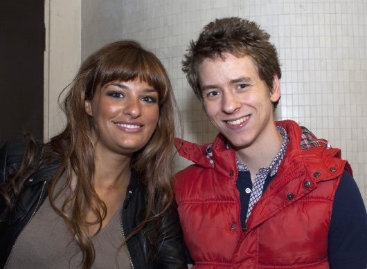 Nicola Benedetti with Ciaran Brown