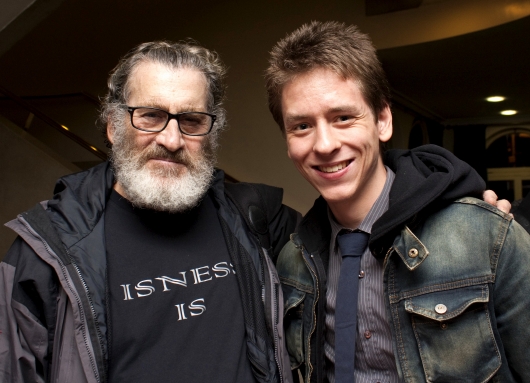 Paul Michael Glaser with Ciaran Brown