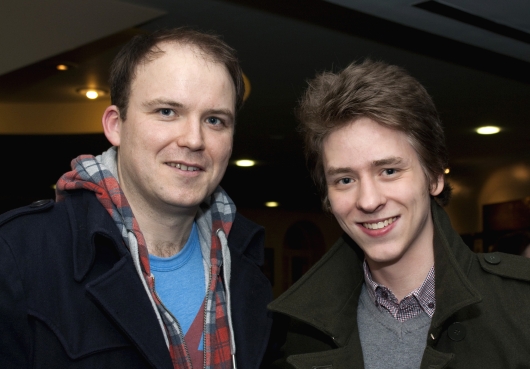 Rory Kinnear with Ciaran Brown