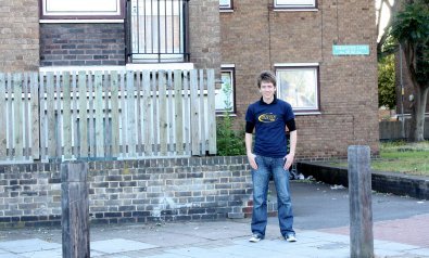 Site of the shop on Culvert Street, Battersea in 2010