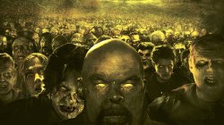 Eugene Clark on the poster of 'Land of the Dead'