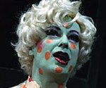 Julian Clary as Leigh Bowery in Boy George's 'Taboo'