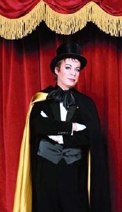 Julian Clary, the chairman of 'The All Star talent Show'