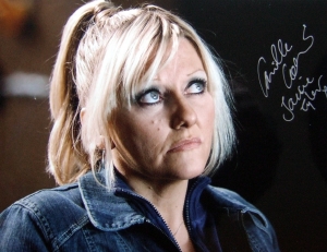 Camille Coduri as Jackie Tyler - autograph
