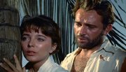 Joan Collins & Richard Burton in 'Sea Wife'