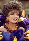 Joan Collins as Pearl Slaghoople in 'The Flintstones in Viva Rock Vegas'