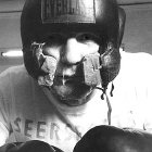 Henry Cooper in training