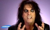 Alice Cooper commercial for Samsung TVs