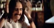 Alice Cooper singing 'Because' in the film 'Sgt. Pepper's Lonely Hearts Club Band'