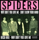 The Spiders singles record cover