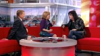 Bill Turnbull & Sian Williams interview Alice Cooper on BBC's 'Breakfast' programme 