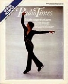 Robin Cousins featured on the cover of the Radio Times (16th - 22nd February 1980)