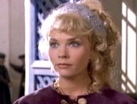 Sara Crowe as Fatima in 'Carry On Columbus'