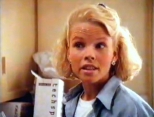 Sara Crowe in a commercial for Brooke Bond Red Mountain coffee
