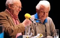 Graham Garden & Barry Cryer recording 'I'm Sorry I Haven't a Clue'