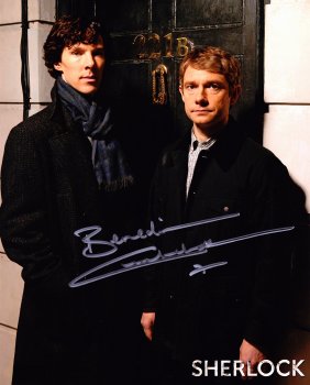 Benedict Cumberbatch autograph