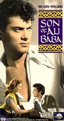 Poster for the 1952 film 'Son of Ali Baba' with Tony Curtis and Piper Laurie