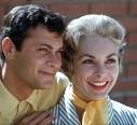 Tony Curtis and first wife Janet Leigh