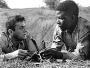 Tony Curtis and Sidney Poitier in 'The Defiant Ones'