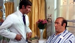 Jim Dale & Bernard Bresslaw in 'Carry On Doctor' (1967)