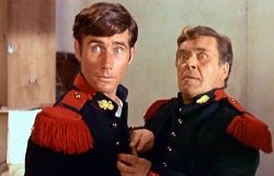 Jim Dale & Peter Butterworth in 'Carry On: Follow That Camel' (1967)