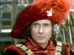 Jim Dale as Christopher Columbus in 'Carry On Columbus' (1992)