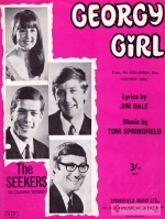 Sheet music for the song 'Georgy Girl'