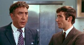Jim Dale & Frankie Howerd in 'Carry On Doctor' (1967)