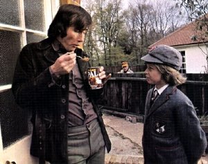 Jim Dale, Richard Beaumont & Spike Milligan in 'Digby, the Biggest Dog in the World' (1973)