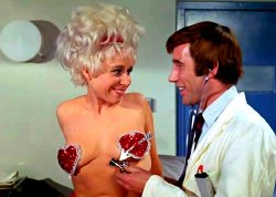 Jim Dale & Barbara Windsor in 'Carry On Again Doctor' (1969)