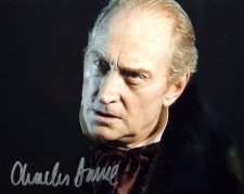 Signed photo of Charles Dance as Tulkinghorn in 'Bleak House'