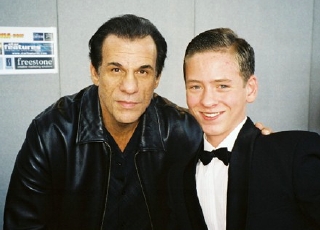 Robert Davi with Ciaran Brown