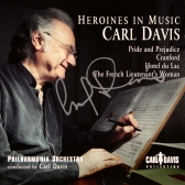 Carl Davis - signed copy of his cd 'Heroines in Music'