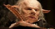 Warwick Davis as the Goblin Bank Teller in 'Harry Potter and the Philosopher's Stone'