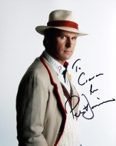 Peter Davison autograph