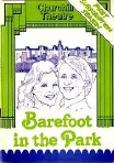 Programme cover for 'Barefoot in the Park' at the Churchill Theatre (1984)