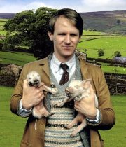 Peter Davison as Tristan Farnon in 'All Creatures Great and Small'