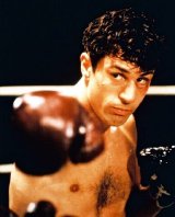 Robert De Niro as Jake LaMotta in 'Raging Bull'